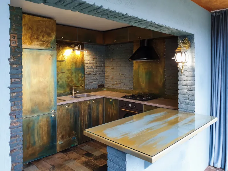 When the Kitchen Gets Forged: 7 Rooms Where Custom Metal Runs the Show